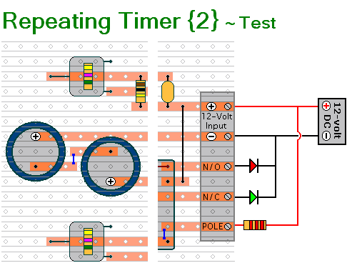 Details of How to Prepare The 
Repeating Timer No.2 - For Testing