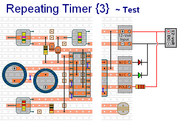 Details of How to Prepare The 
Repeating Timer No.3 - For Testing