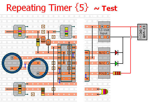 Details of How to Prepare The 
Repeating Timer No.5 - For Testing
