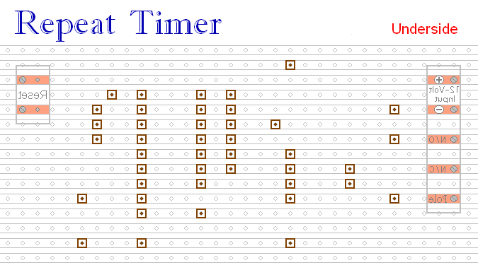 Repeating Timer - Pattern 
For Cutting The Tracks 