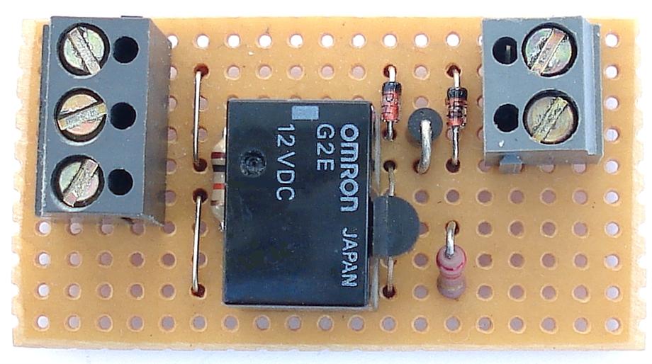 A Photograph Of Ron J's
One-Time-Only Alarm - 
Untimed Output Module