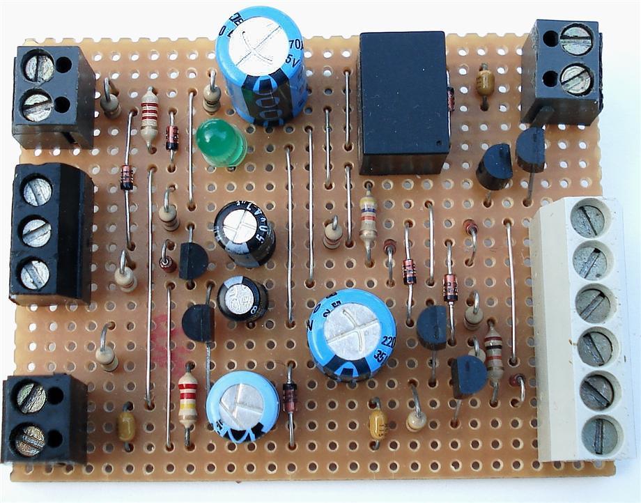  A Photograph Of Ron'Js Multi-Zone
Transistor Based - Intruder Alarm