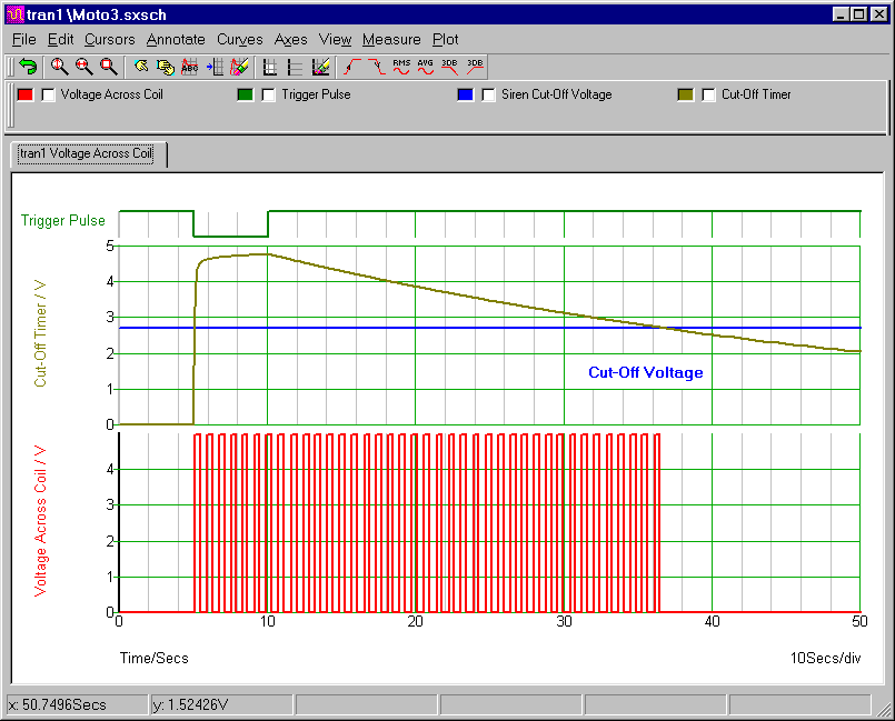 Simulation Graph For 
Motorcycle Alarm No.3