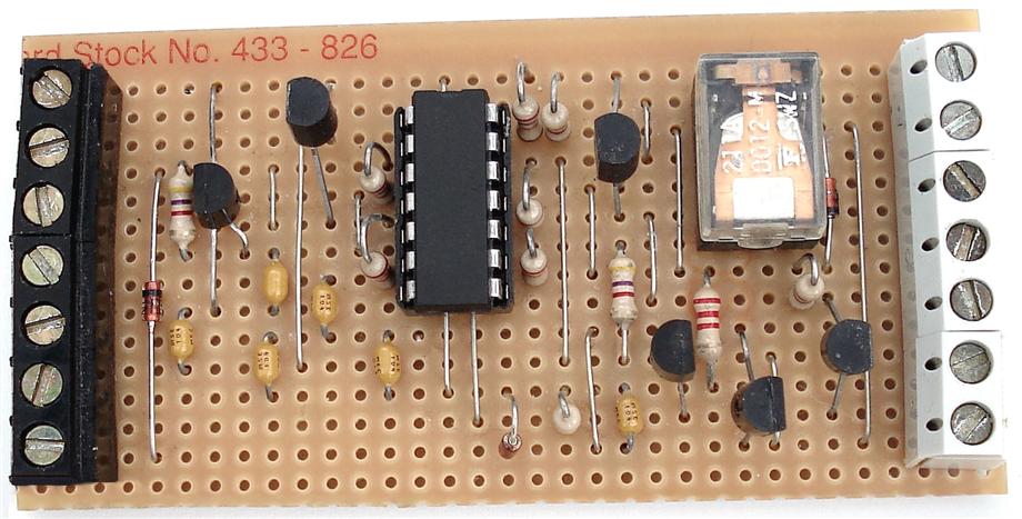 A Photograph Of Ron J's Universal 
Keypad Controlled Switch - Circuit Board