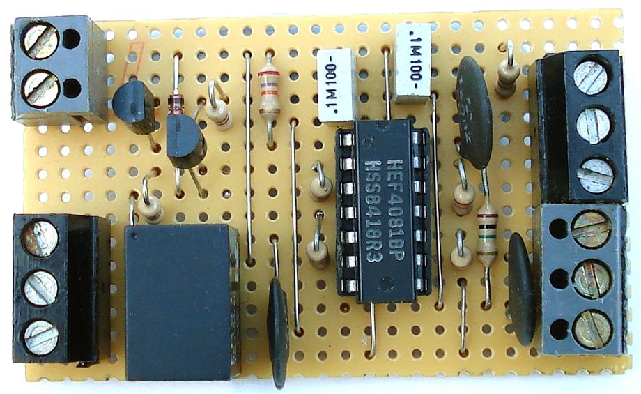 A Photograph Of Ron J's Keypad
Controlled Switch No.2 - Circuit Board