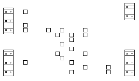 Pattern for Cutting
The Tracks on the
Underside of the Board
ACTUAL SIZE