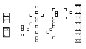 Pattern for Cutting
The Tracks on the
Underside of the Board
ACTUAL SIZE