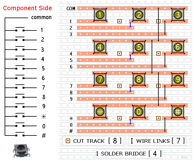 Construction 
Of Keypad