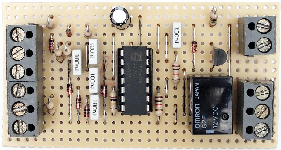 A Photo Of Ron J's 
Parallel Keypad Circuit