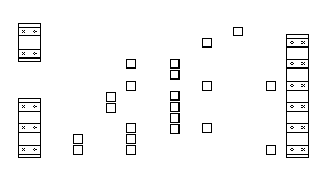 Pattern for Cutting
The Tracks on the
Underside of the Board
ACTUAL SIZE