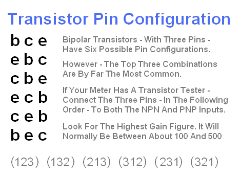  How To Identify Transistor Pins