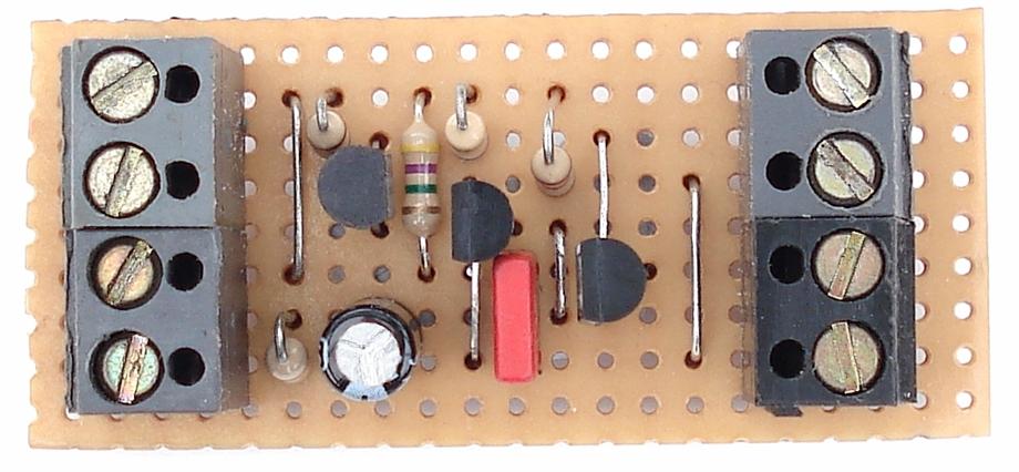 A Photo Of Ron J's 
 Transistor Based  
  ''Door Alarm {B}''