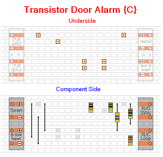 Transistor Alarm {C}
Construction Guide