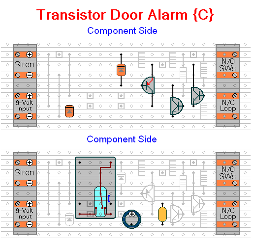 Transistor Alarm {C}
Construction Guide