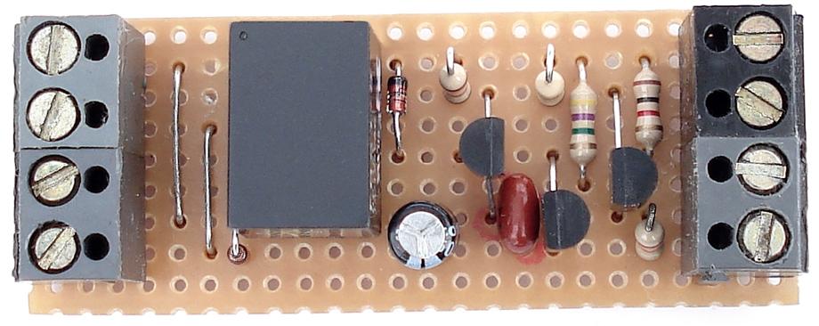 A Photo Of Ron J's 
 Transistor Based  
  ''Door Alarm {C}''